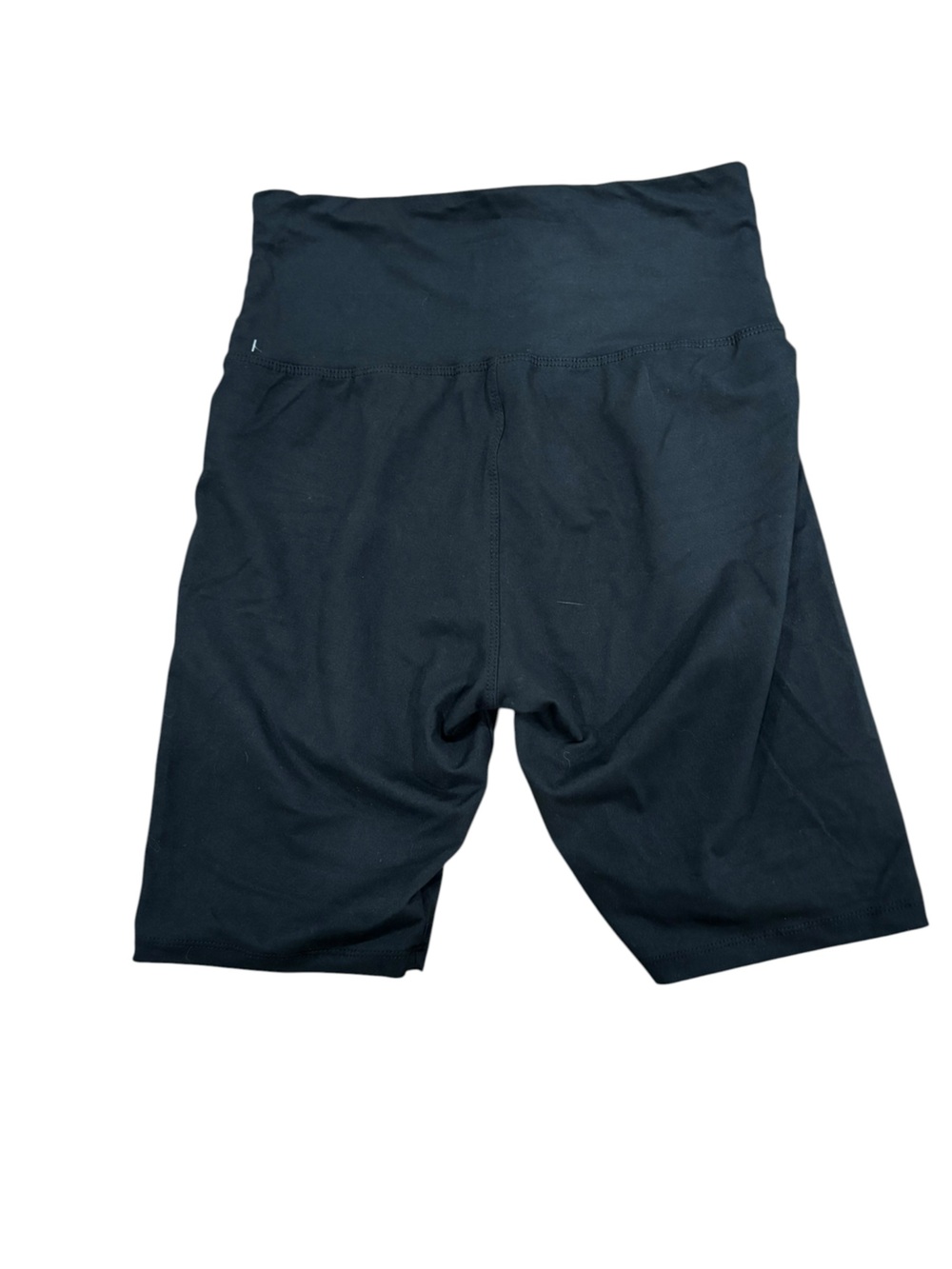 Black High-Waist Biker Shorts - Slim Fit - Picture 2 of 3